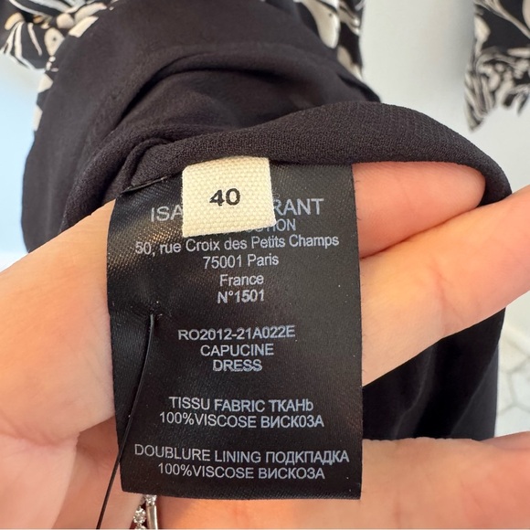 Isabel Marant Size 40/10 Etoile Floral Printed Capucine Mini Dress - Picture 7 of 9